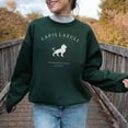 thumbnail image 1 of Emma M. Lion Simple Lapis Lazuli Crewneck Sweatshirt, 1 of 5