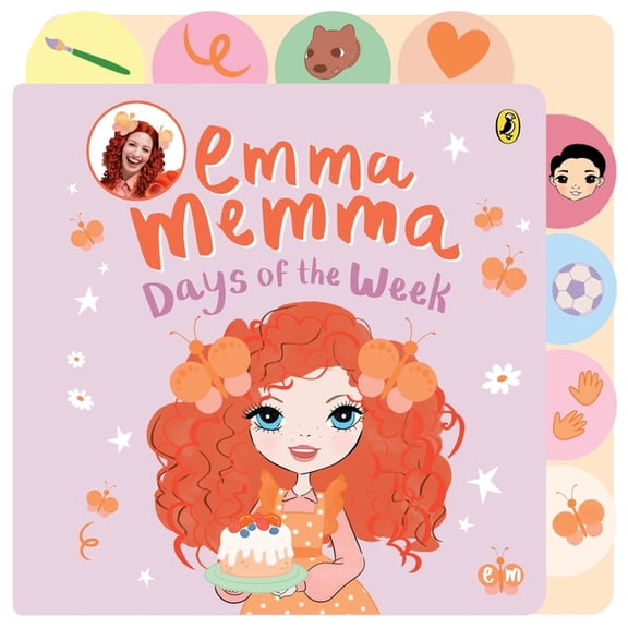 Emma Memma: Days of the Week Tabbed Board Book, (Board Book)