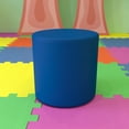 thumbnail image 1 of Emma + Oliver 18"H Soft Seating Flexible Circle for Classrooms and Common Spaces - Blue, 1 of 11