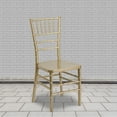 thumbnail image 1 of Emma + Oliver 2 Pack Gold Resin Stacking Chiavari Chair - Hospitality and Event Seating, 1 of 12