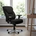 thumbnail image 1 of Emma + Oliver 24/7 400 lb. High Back Black Fabric Ergonomic Office Chair with Lumbar Knob, 1 of 13