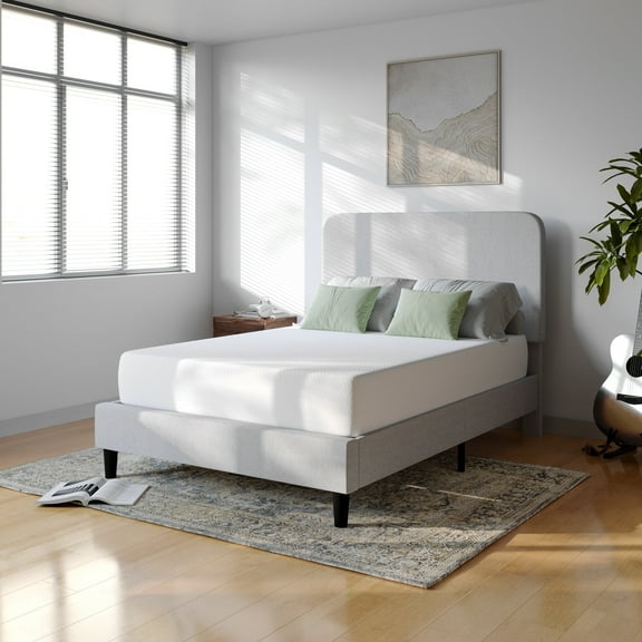 Emma + Oliver 3-Layer Memory Foam 10-Inch Full Mattress in a Box with Green Tea Infusion, Cooling Gel, CertiPUR-US Certified Foam and Washable Cover