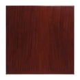 thumbnail image 1 of Emma + Oliver 36" Square High-Gloss Mahogany Resin Table Top, 1 of 3