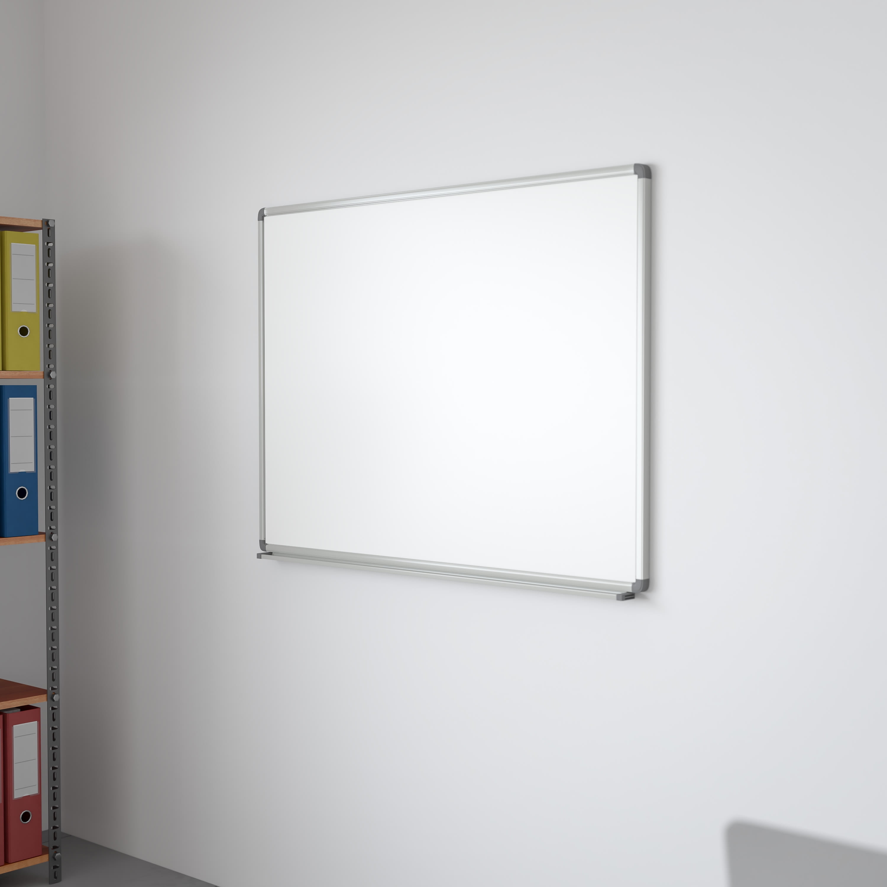 Emma + Oliver 4' W x 3' H Magnetic Dry Erase Marker Board