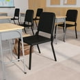 thumbnail image 1 of Emma + Oliver Black High Density Stackable Melody Band/Music Chair, 1 of 12