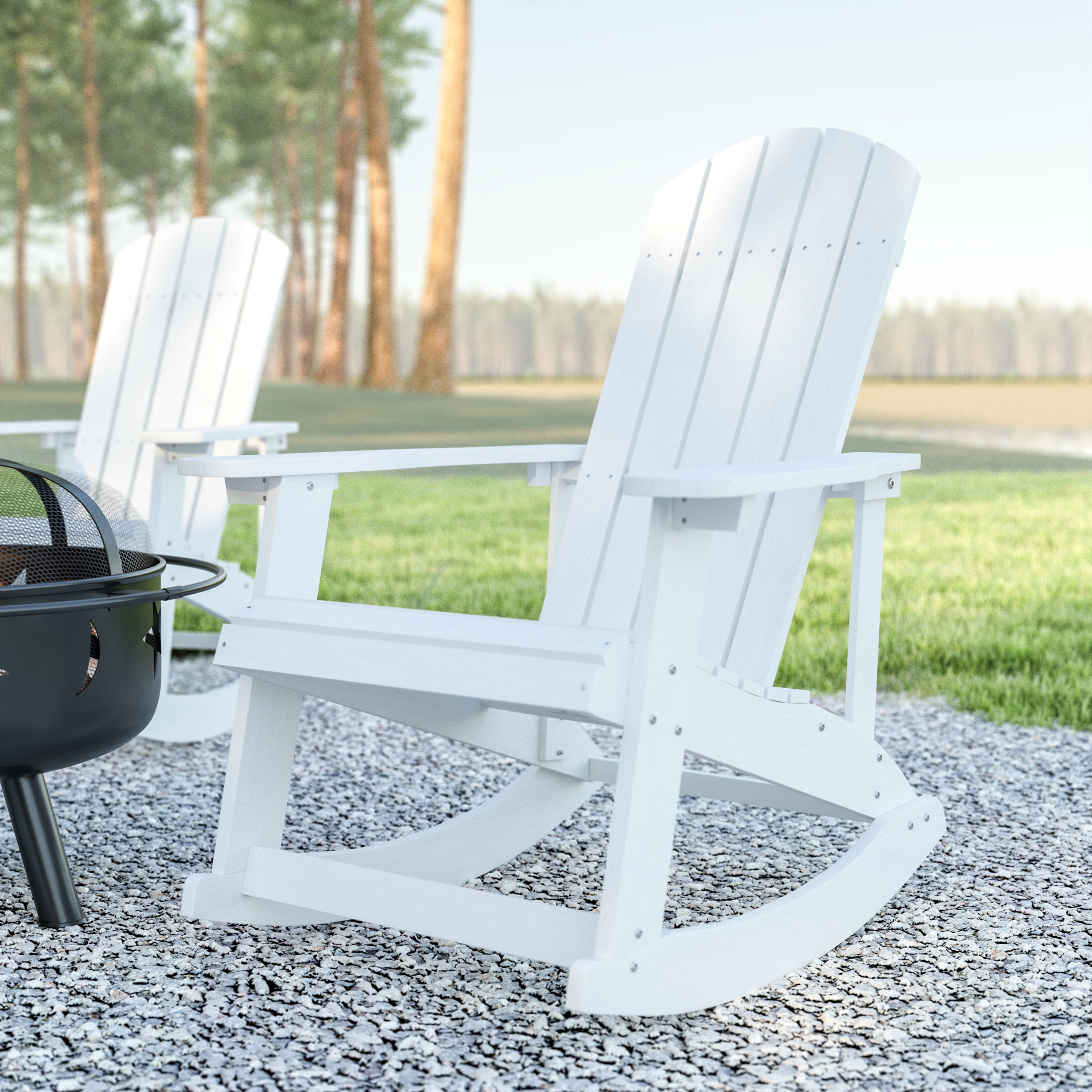 White adirondack chairs walmart discount