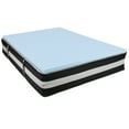 thumbnail image 1 of Emma + Oliver Full 12" Mattress & 2 inch Gel Memory Foam Topper Bundle Set, 1 of 17