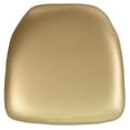 thumbnail image 1 of Emma + Oliver Indoor Hard Gold Vinyl Chiavari/Dining Chair Cushion, 1 of 4