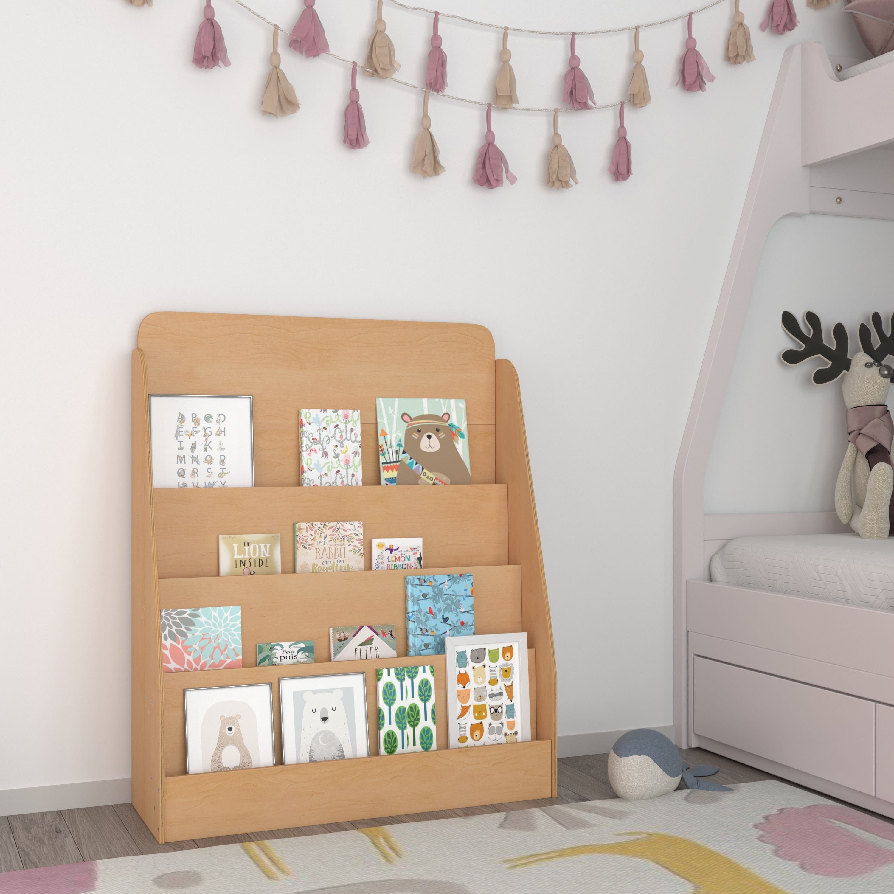 Kid safe clearance bookshelf