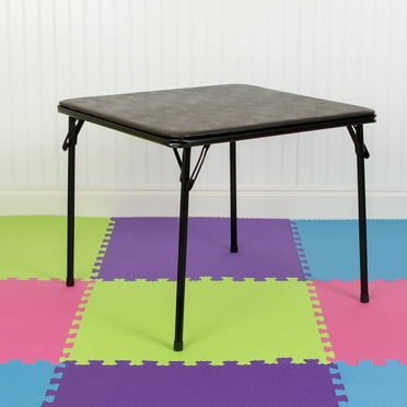 Emma   Oliver Kids Black Folding Table