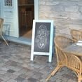 thumbnail image 1 of Emma + Oliver Magnetic Two-Sided A-Frame Folding Chalkboard, 1 of 11