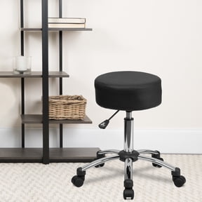 Emma + Oliver Medical Ergonomic Stool with Chrome Base
