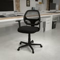 thumbnail image 1 of Emma + Oliver Mid-Back Black Mesh Swivel Ergonomic Task Office Chair - Arms, BIFMA Certified, 1 of 16
