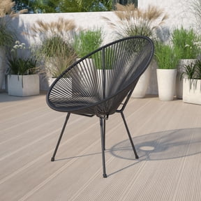 Emma + Oliver Papasan Bungee Lounge Chair