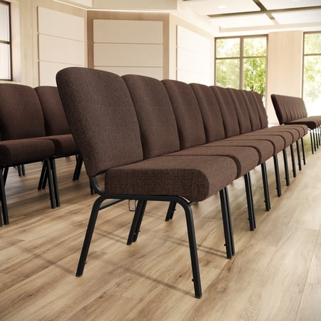 Emma + Oliver Signature Elite Java Church Chair - 20 in. Wide