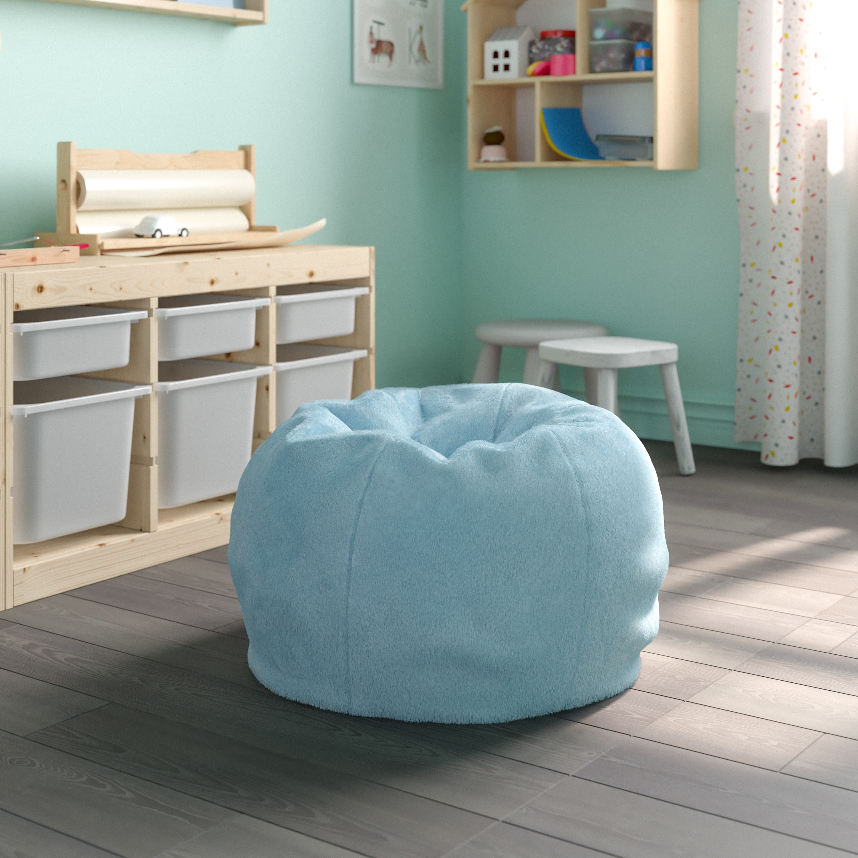 Emma-Oliver-Small-Teal-Furry-