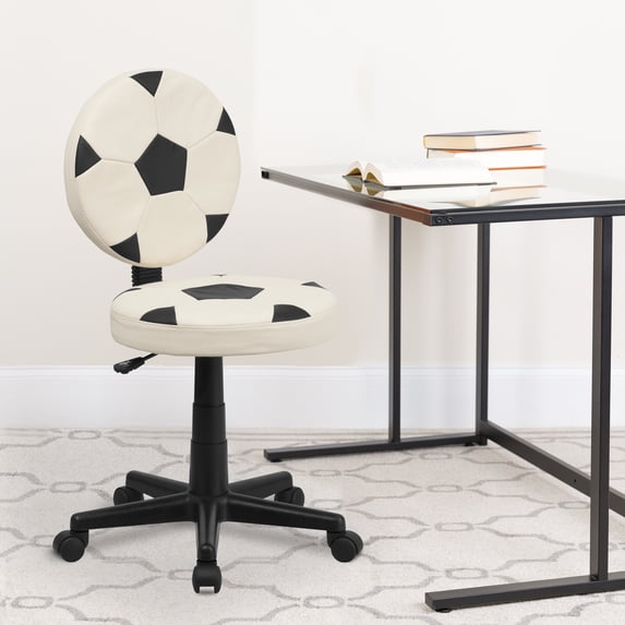 Emma + Oliver Soccer Swivel Task Office Chair