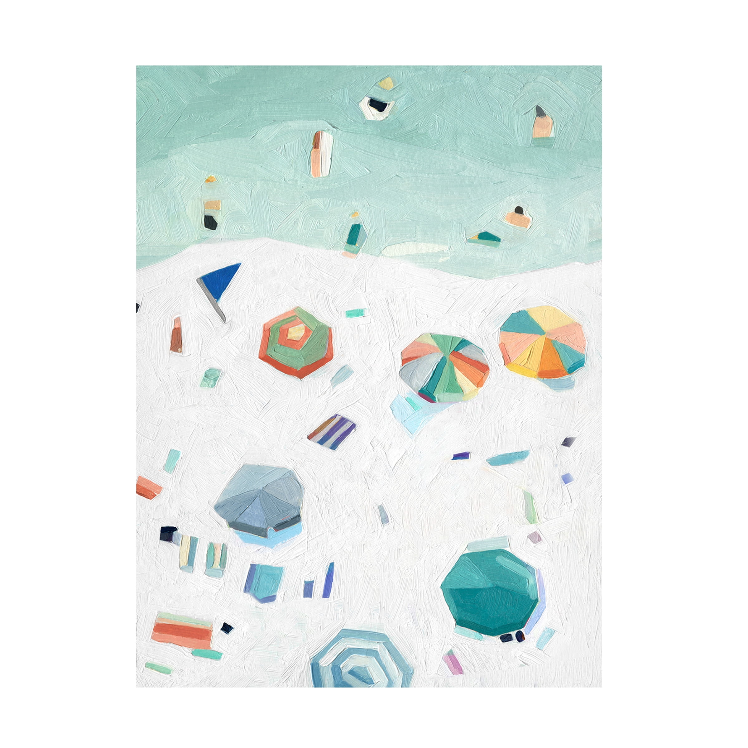 Emma Scarvey 'Beach Vista II' Canvas Art