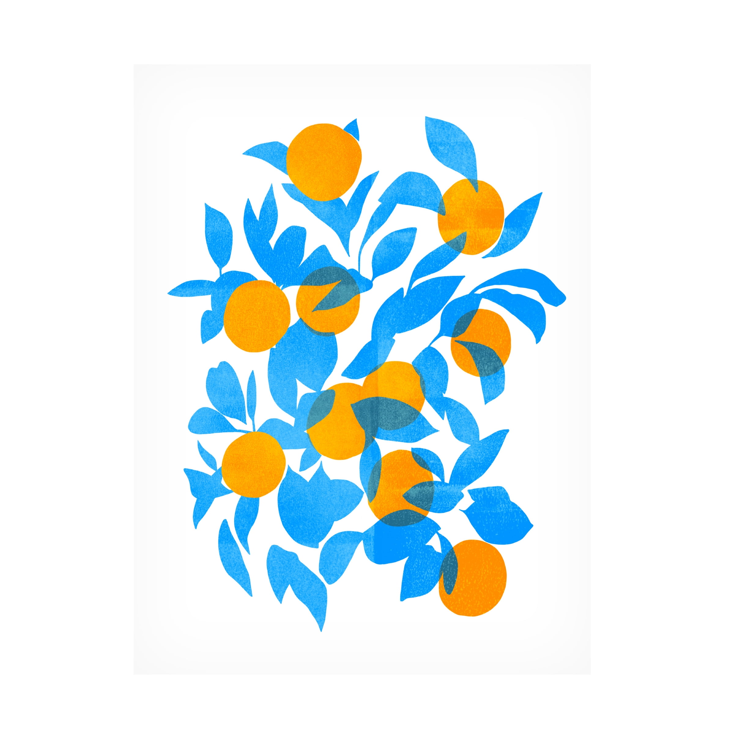 Emma Scarvey 'Bright Tangerines II' Canvas Art