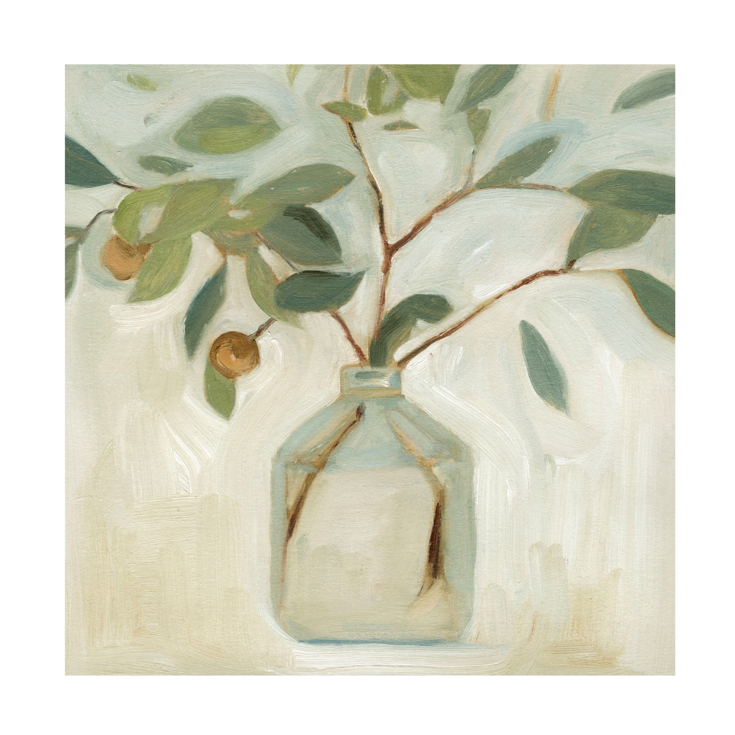 Emma Scarvey 'Neutral Arrangement I' Canvas Art