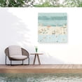 thumbnail image 1 of Emma Scarvey 'Sea Glass Sandbar II' Outdoor All-Weather Wall Decor, 1 of 3