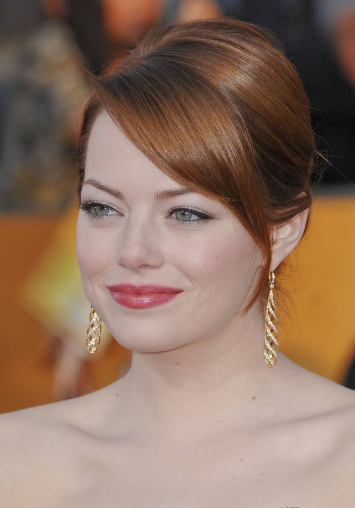 Emma Stone At Arrivals For 18Th Annual Screen Actors Guild Sag Awards - Arrivals Canvas Art - (16 x 20)