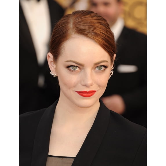 Emma Stone At Arrivals For 21St Annual Screen Actors Guild Awards - Arrivals 3 The Shrine Exposition Center Los