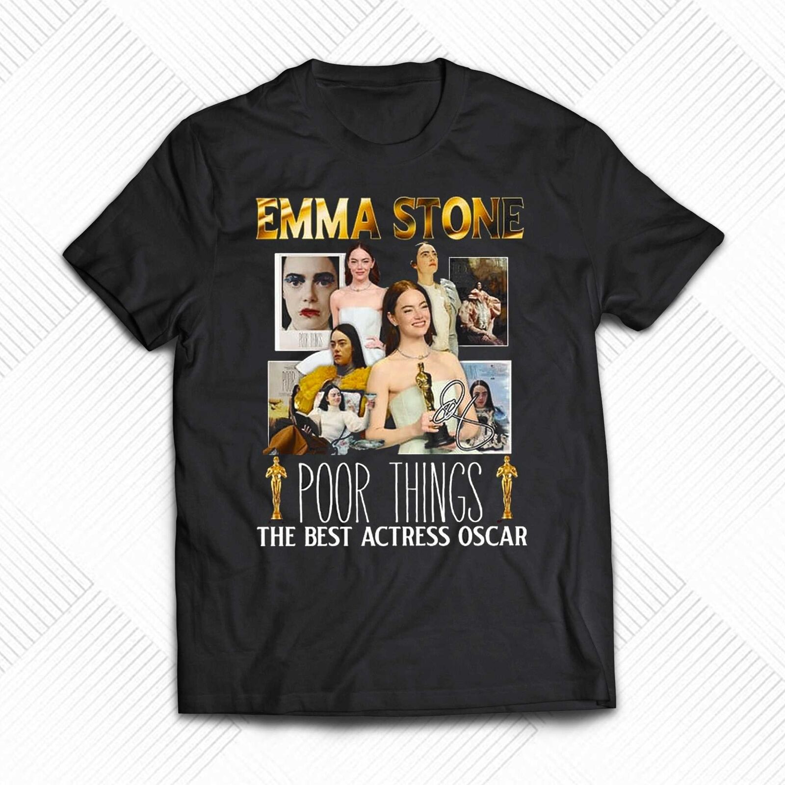 Emma Stone Poor Things The Best Actress Oscar Tshirt