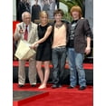 thumbnail image 1 of Emma Watson Daniel Radcliffe Rupert Grint At The Induction Ceremony For Harry Potter Foot-Print And Wand-Print, 1 of 2