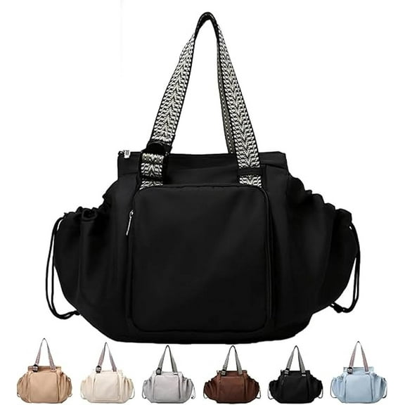 Emma and Kate Everyday Bag, Essential Tote, Large Capacity Multifunctional Travel Organizer with 15 Smart Compartments