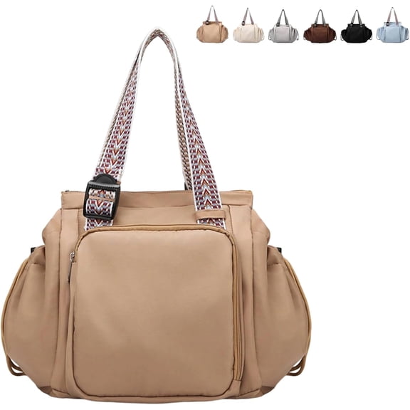 Everyday Bags for Women, Multifunctional Travel Organizer Bag with 15 Smart Compartments