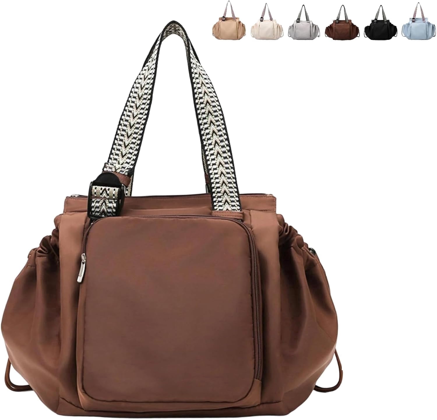 Essential Tote Bag with 15 Smart Pockets and Large-Capacity