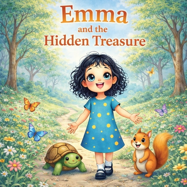 Emma and the Hidden Treasure: A Heartwarming Adventure About Friendship, Kindness, and Teamwork for Kids Ages 3-7 Bedtim, (Paperback)