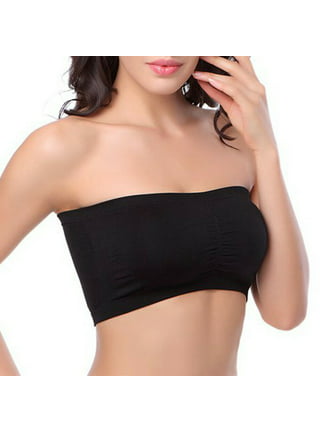 LBECLEY Tube Tops for Teen Girls 3 Pieces Womens Non Padded