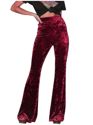 Red Velvet Pants