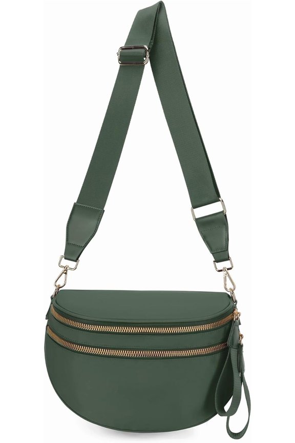 Emmafy Crossbody Bag for Women - Lightweight Large Capacity Sling Bag, Water-Resistant with Multiple Pockets, Adjustable Strap for Travel