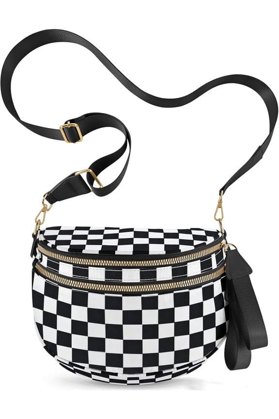 Emmafy Crossbody Bags for Women - Large Capacity Lightweight Sling Bag, Water-Resistant Nylon Crossbody Purse with Adjustable Strap, Travel Organizer with Multiple Pockets