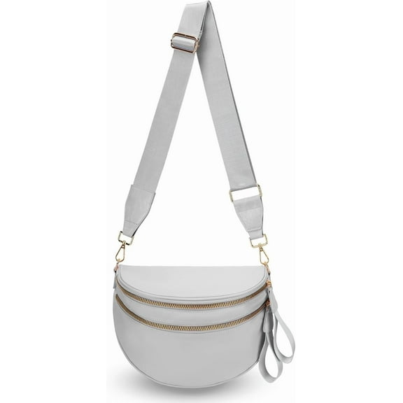 Emmafy Crossbody Bags for Women, Gofree - The Roomiest Crossbody, Lightweight Large Capacity Shell Bag