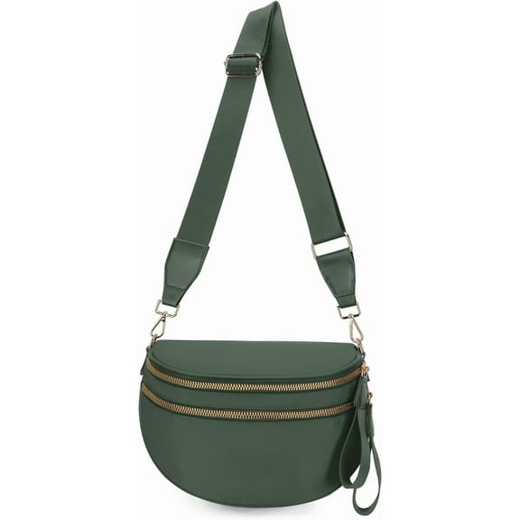 Emmafy Crossbody Bags for Women, Gofree - The Roomiest Crossbody, Lightweight Large Capacity Shell Bag