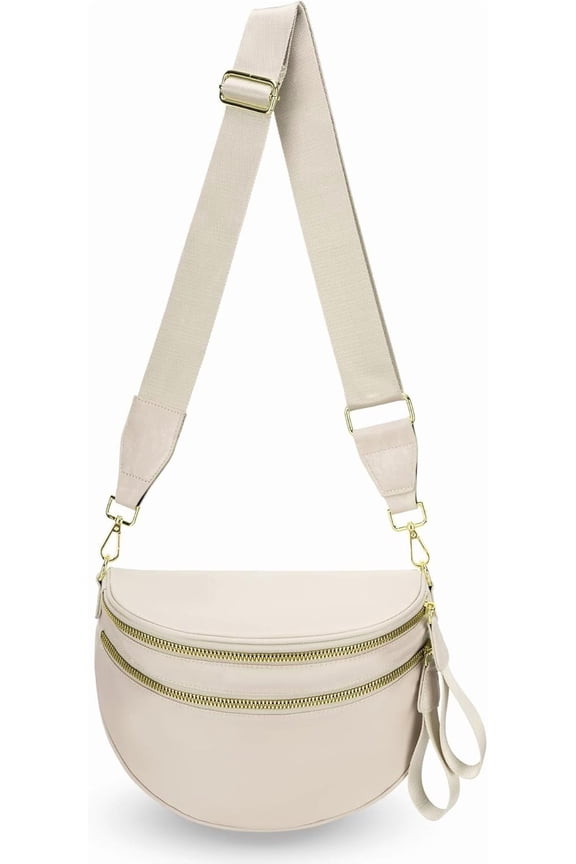 Emmafy Crossbody Bags for Women, Gofree - The Roomiest Crossbody, Lightweight Large Capacity Shell Bag