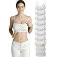 thumbnail image 1 of Emmalise 8 Pack Women’s Light Support Stretch Camisoles White Foundation Collection-S, 1 of 6