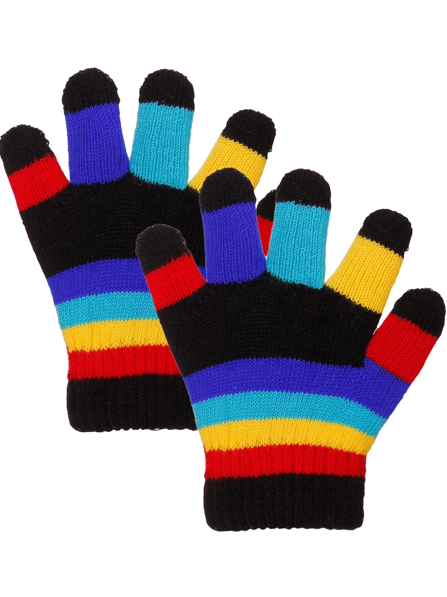 Emmalise Children Kids Winter Cold Weather Winter Knit Gloves 3 8