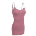 thumbnail image 1 of Essential Basic Women's Basic Casual Long Camisole Cami Top Regular and Plus Sizes, 1 of 4