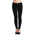 thumbnail image 1 of Emmalise Women's Basic Jean Look Jeggings Tights Spandex Skinny Leggings Bottoms, 1 of 5