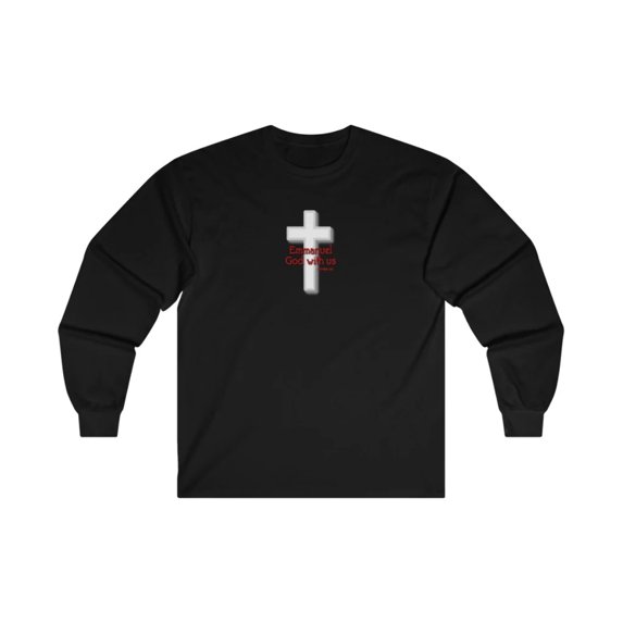 Emmanuel God With Us Men’s Ultra Cotton Long Sleeve Tee