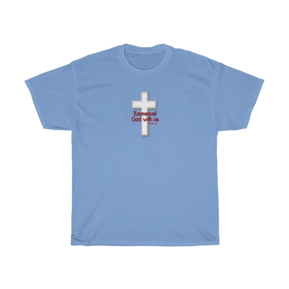 Emmanuel God With Us Women Unisex Heavy Cotton Tee
