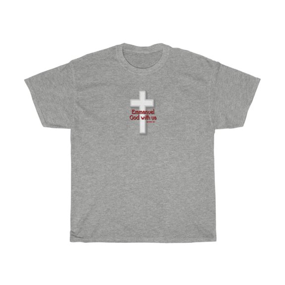 Emmanuel God With Us Women Unisex Heavy Cotton Tee