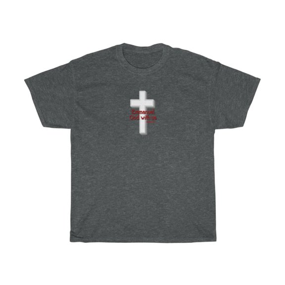 Emmanuel God With Us Women Unisex Heavy Cotton Tee