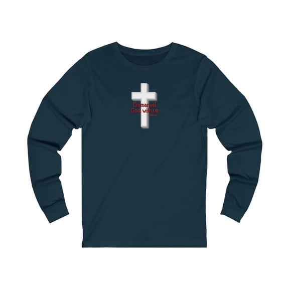 Emmanuel God With Us Women Unisex Jersey Long Sleeve Tee