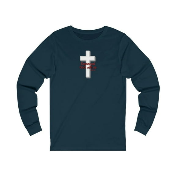 Emmanuel God With Us Women Unisex Jersey Long Sleeve Tee